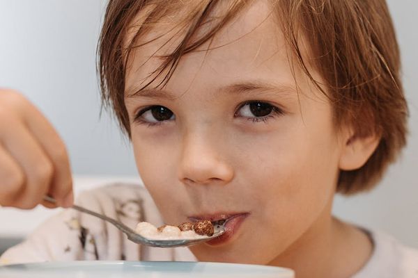 Man looking satisfied after a morning strength routine